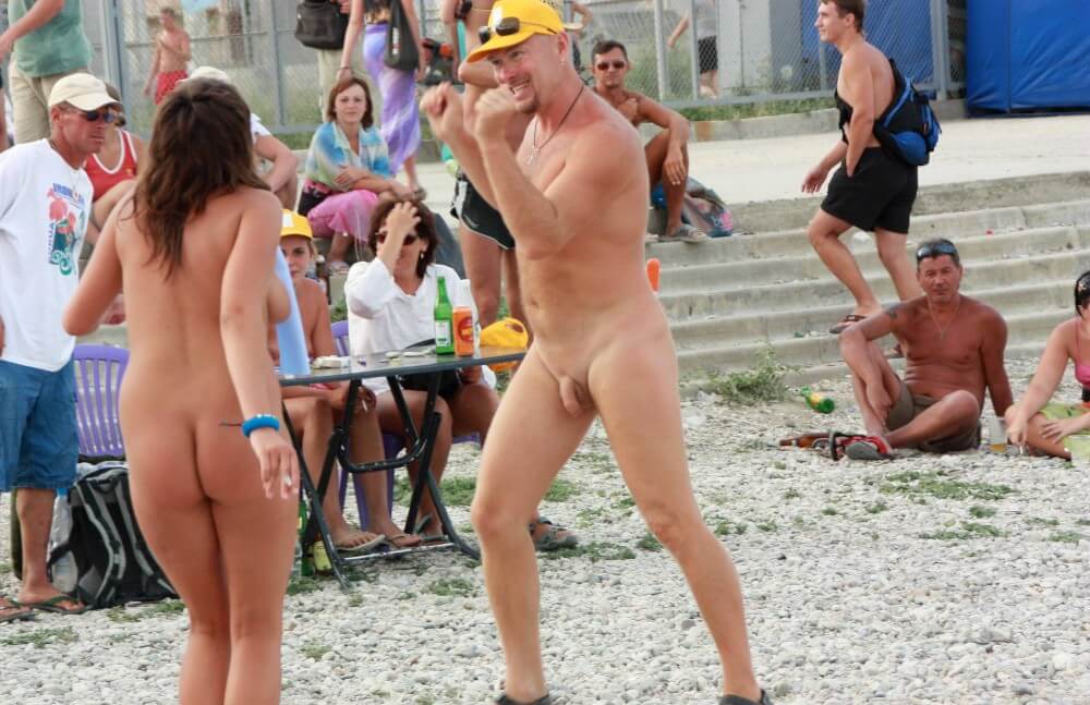 Pics Neptune Beach Cleanup - The entire upper aristocracy practiced nudism