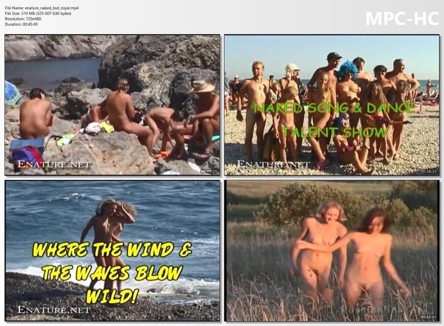 Enature - Naked royal vacation at sea - Living freely and naturally is the dream of naturists