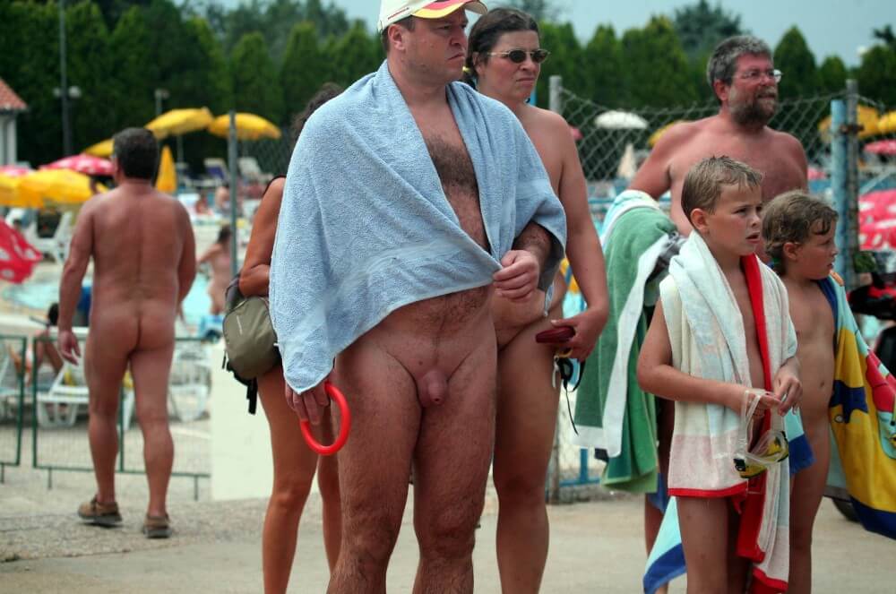 Naturist Pool Resort Exits photos - Joy and pleasure are an integral part of the nudist and naturist experience