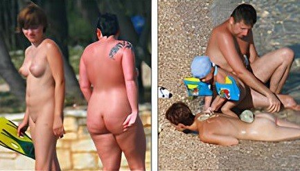 Photos from the world of naturism - Those wishing to register as nudists