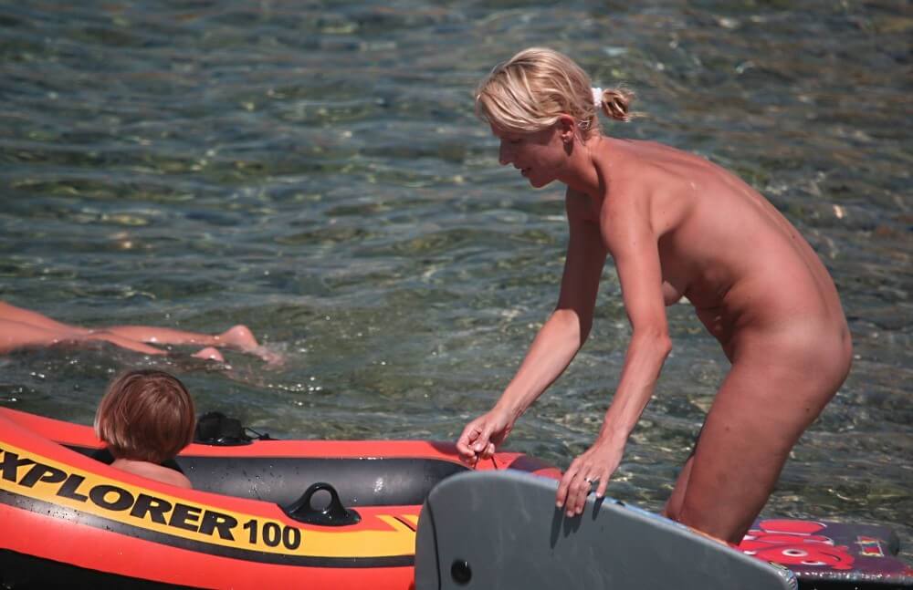 Red Boating for Two Nudists pics - The underlying principle of nudism and naturism is the value of harmony and balance