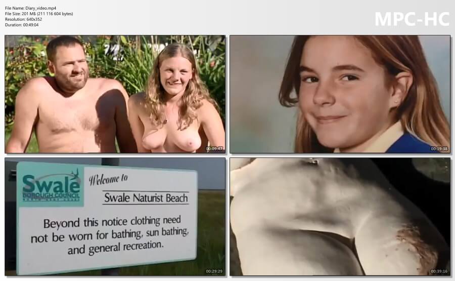 Diary of a nudist video - Blending in with the crowd of nudists