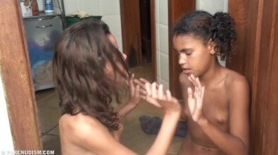 Fun Tropical Activity 1 Full HD video - Striving for harmony with nature—its okay to be a little naked