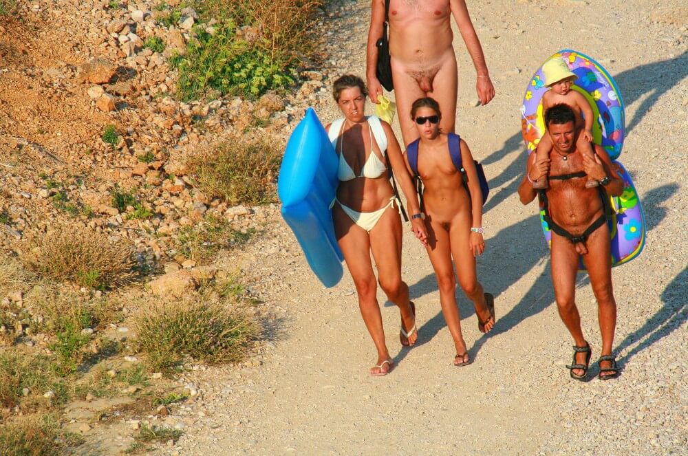 Ula FKK Beach Entry Hills pics - Nudity as a natural part of human existence