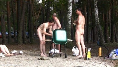 Naturist Sport Medley 2 - Nudity fosters trust and mutual understanding among people