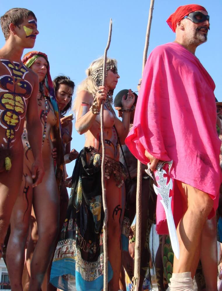 Neptune Day Mountain Top pics - The idea of freedom and self-acceptance, as embodied by Adam and Eve, is important