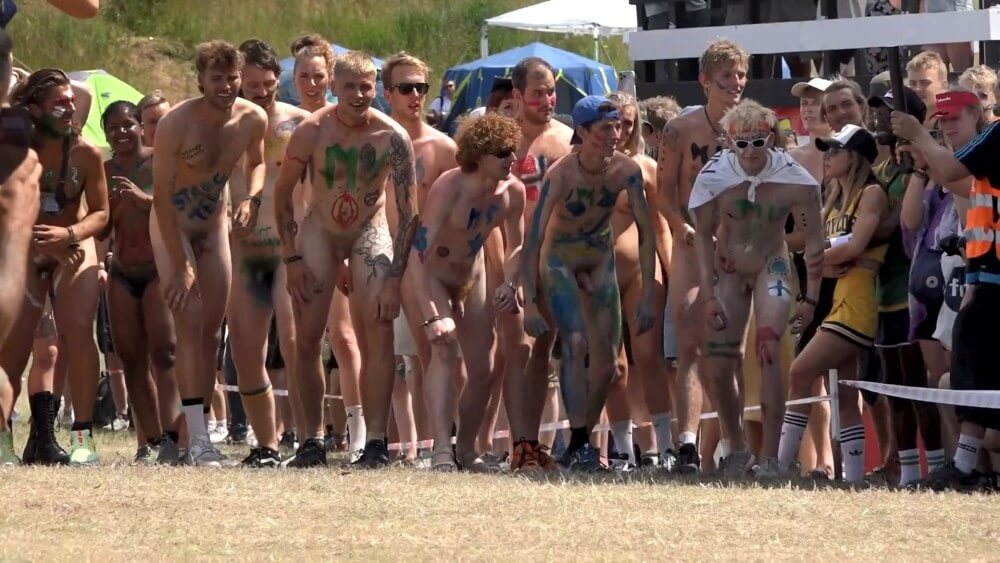 Roskilde Festival Full HD video - Nudism and naturism bring you closer to nature