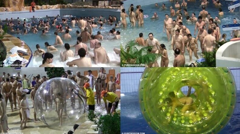 Walking on water Full HD - The nudist community strives for tolerance