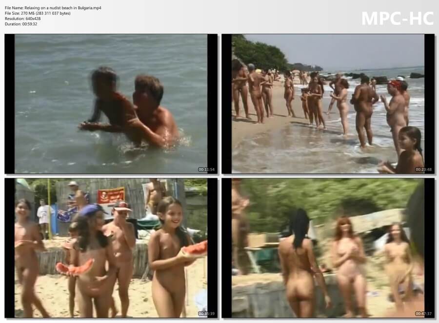 Relaxing on a nudist beach in Bulgaria - Nudism and natural harmony