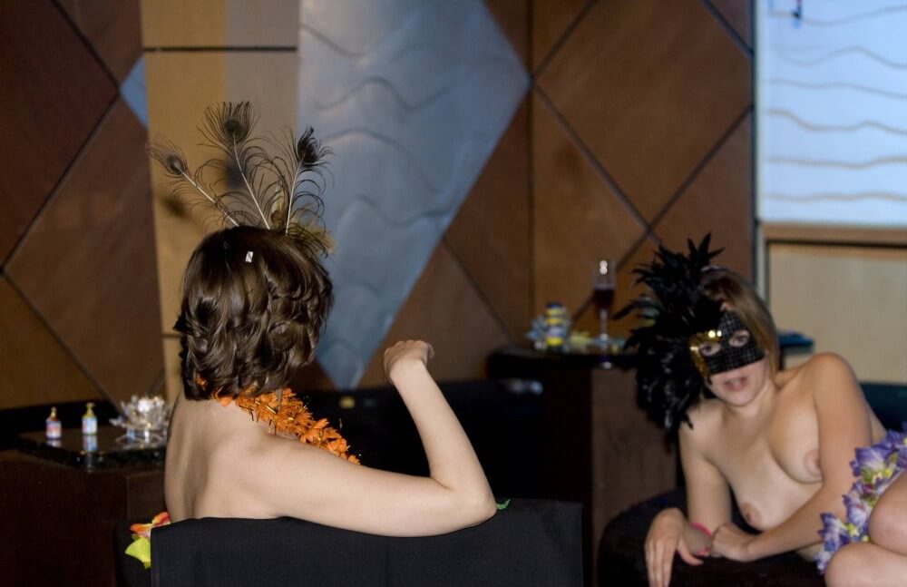 Masquerade Lounging photos - Living in harmony with nature as the primary goal of the naturist lifestyle