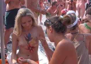 Neptune Ocean Festival # 2 Full HD - The impact of naturism on health