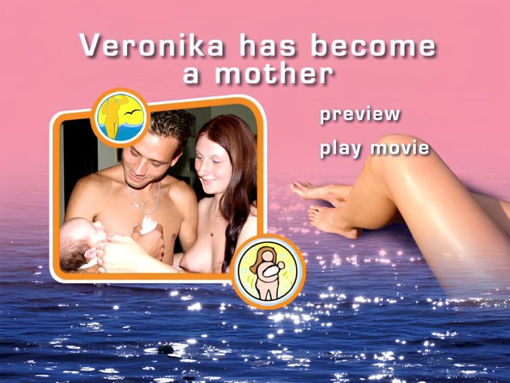 Naturist Freedom: Veronika Has Become a Mother - A life free of unnecessary worries is a hallmark of naturism