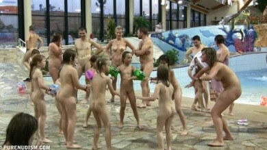 Aqua extravaganza 1 Full HD - Nudist families: open materials for connoisseurs
