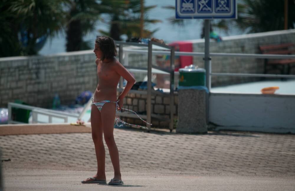 Naturist Pool Walkaround pics - Advocates of naturism and nudism live in harmony with nature