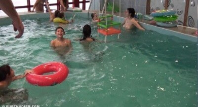Indoor Swim Exercise 2 Full HD video - Nudism is a lifestyle in harmony with nature