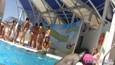 Amazing Dolphin Encounter HD video - Benefits of naturist recreation and harmony with nature