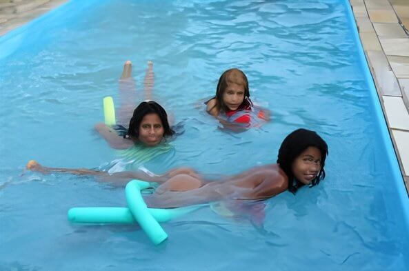 Tropic Pool Side Day - Brazil resort - Nudity helps to overcome insecurities and boost self-esteem