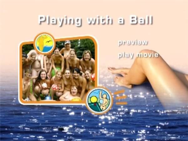 Naturist Freedom: Playing with a ball - Nudism and naturism are a path to self-acceptance