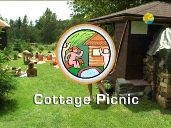Naturist Freedom: Cottage Picnic DVD - The entire upper aristocracy practiced nudism