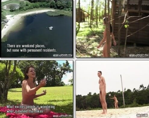 A day in the life of a naturist - Being oneself and accepting ones body as core principles of naturism and nudism