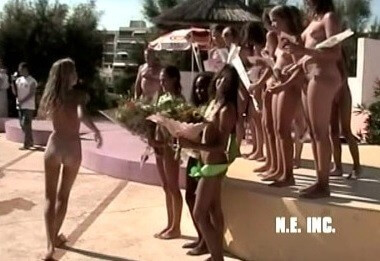 Jr. Miss Pageant 2001 FR - Nudity is a natural part of life for some people on the planet