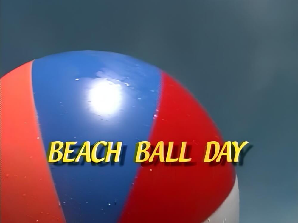 Enature- Beach ball day - The desire to connect with nature and be unclothed