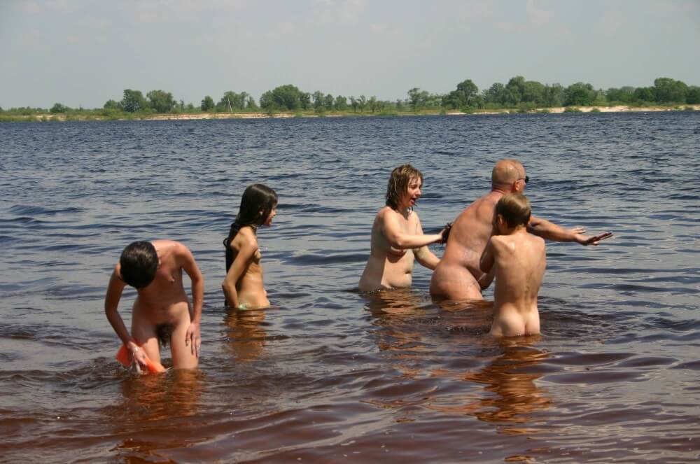Kiev Water-Front Bathing pics - Harmony and balance are important in this nudist culture
