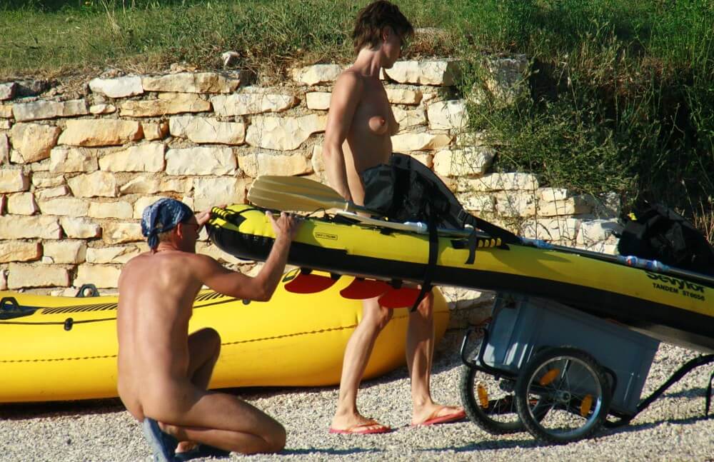 Rafting Team Excursions pics - People seek unity with nature through naturist practices