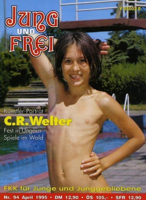 Jung und Frei Nr 94 - Nudity promotes inner harmony and peace of mind