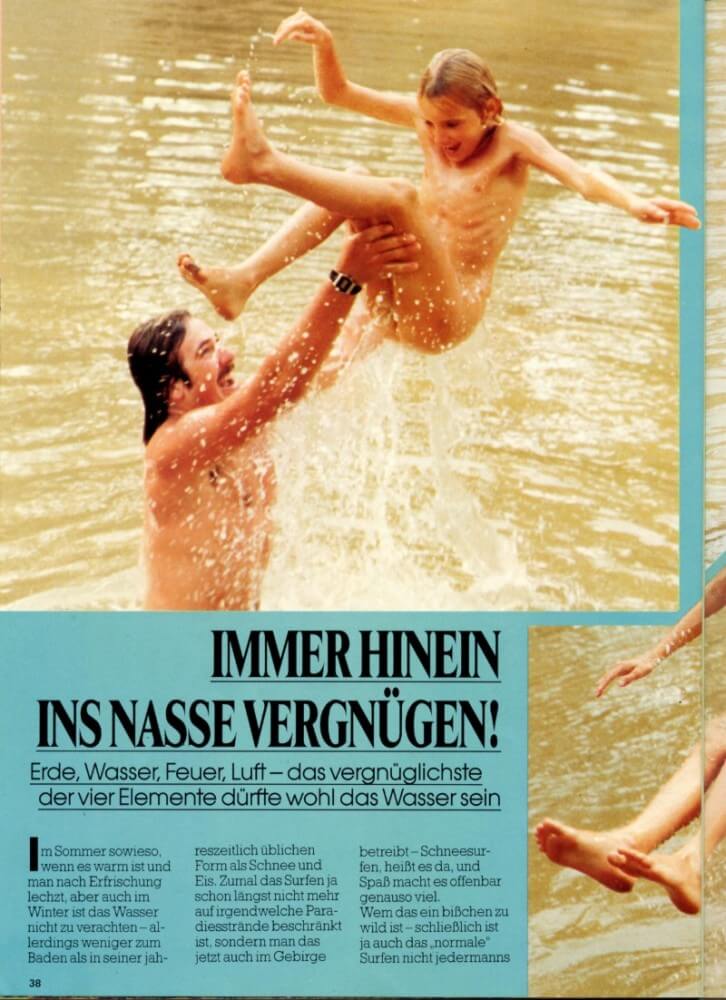 Jung und Frei Nr 31 - In naturism, nature serves as the bodys natural clothing