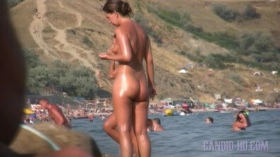 Candid HD Beach adventures Full HD - Naturism teaches respect for nature