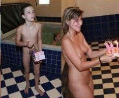 Naturists celebrates birthday photos - Naturism enthusiasts around the world